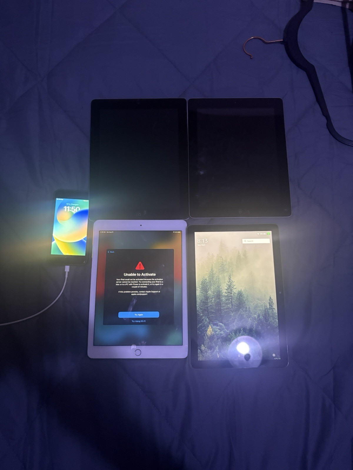 Apple Devices Mixed Lot of  9 - For Parts - Untested