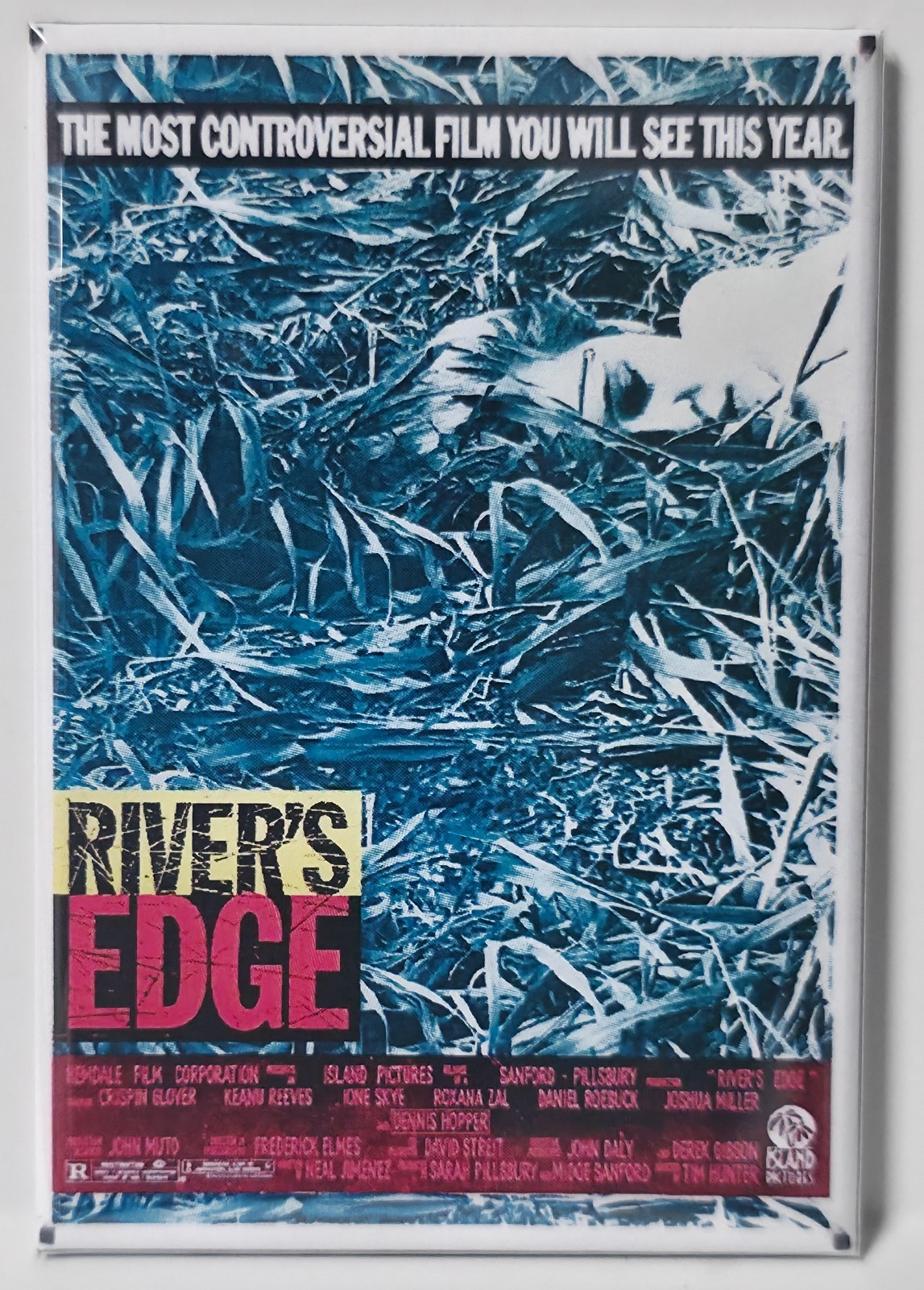 River's Edge MAGNET 2"x3" Fridge Locker Poster Movie Vintage Retro 80s