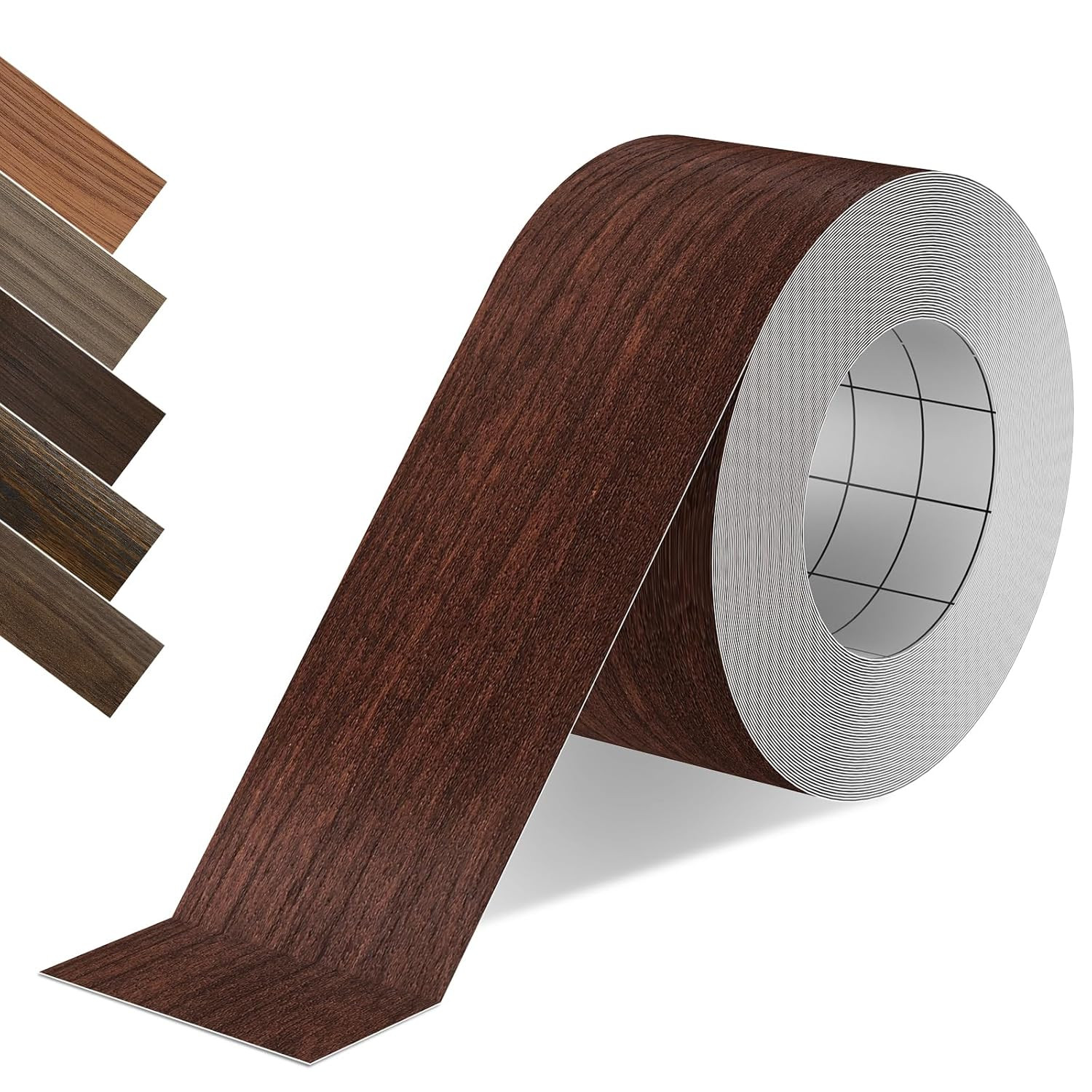 Cherry Wood Grain Repair Tape 2.4in x 15ft Self Adhesive Patch Furniture DIY