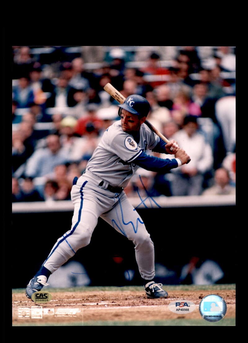 George Brett PSA DNA Signed 8x10 Photo Autograph Royals