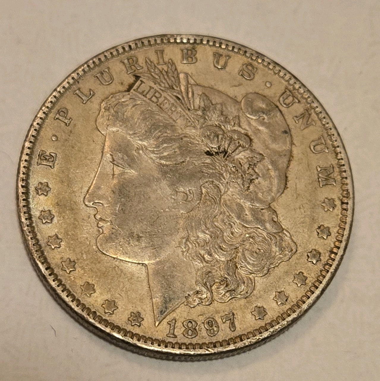 1897 O Morgan Silver Dollar 