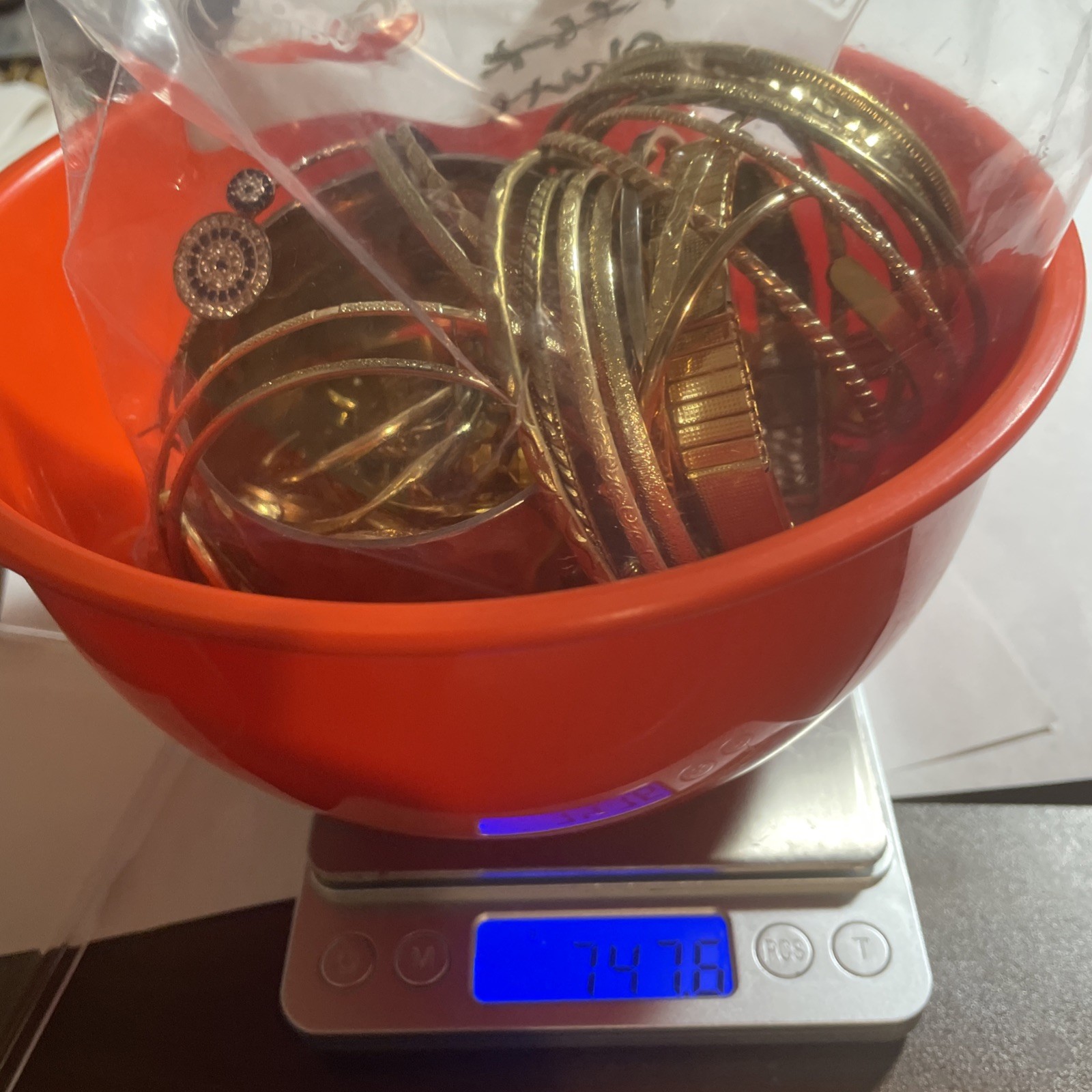 747 Grams Gold Filled And Gold Plated Jewelry Some Wearable