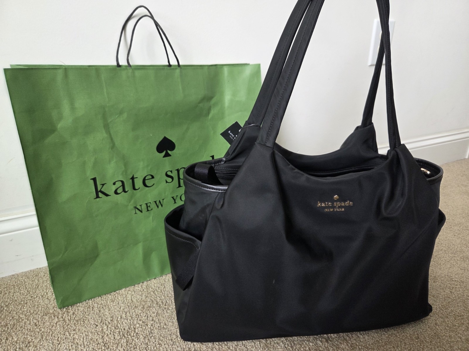 Kate Spade New York Diaper Bag with Changing Pad - Brand NEW!