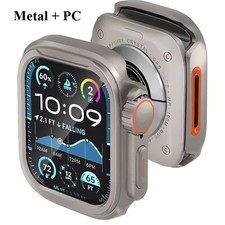 Metal Case Protector Cover Bumper Frame For Apple Watch Ultra Series 11 10 9 8 7