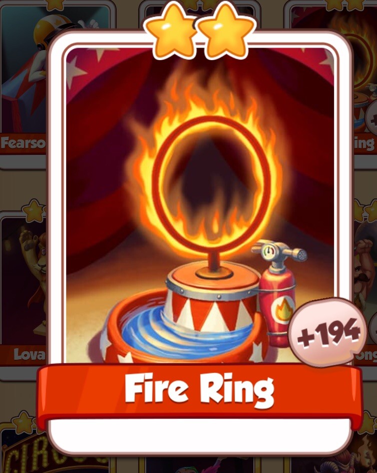 coin master Fire Ring card