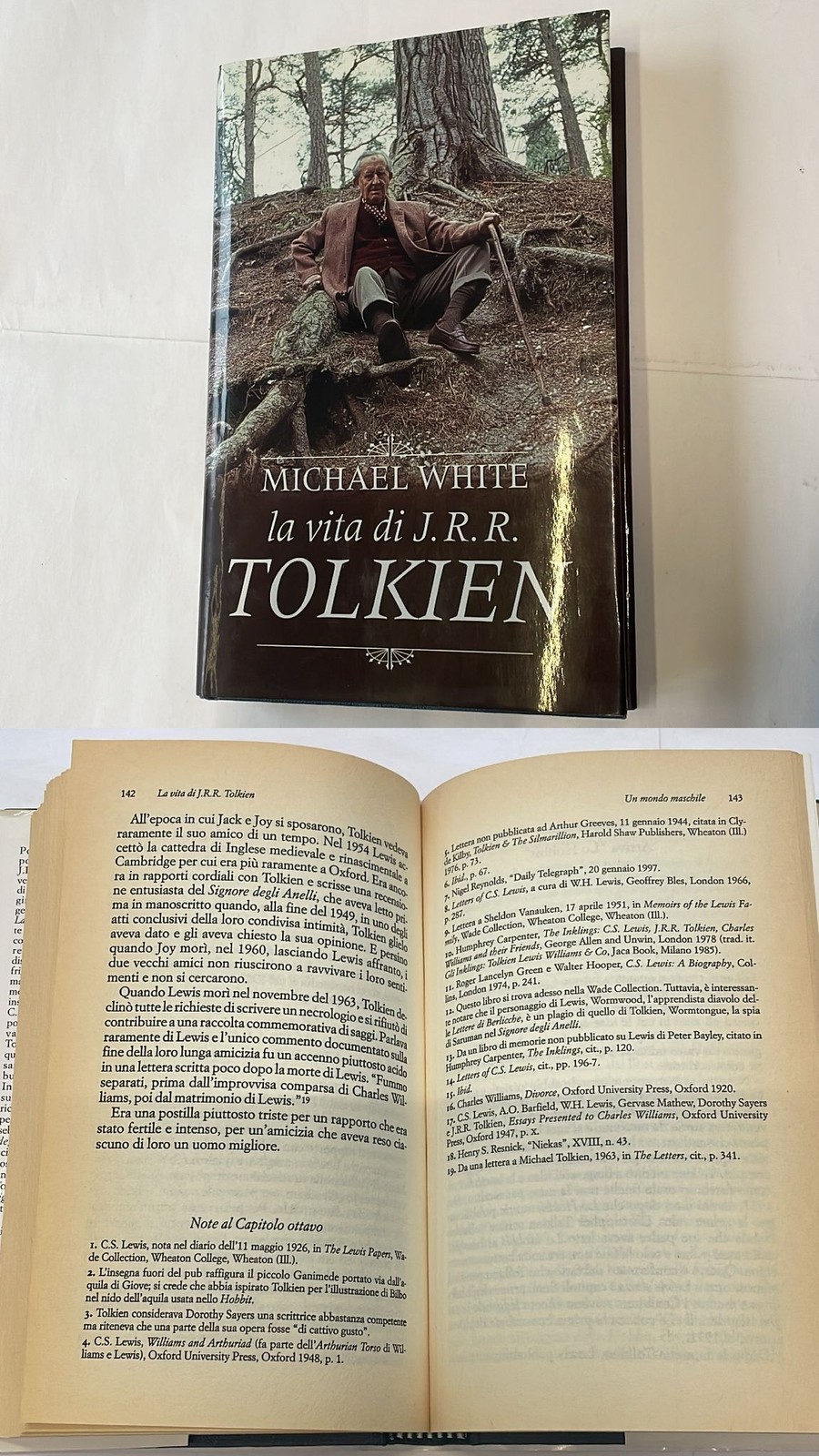 vita di jrr tolkien 1ed White Michael 2264725508