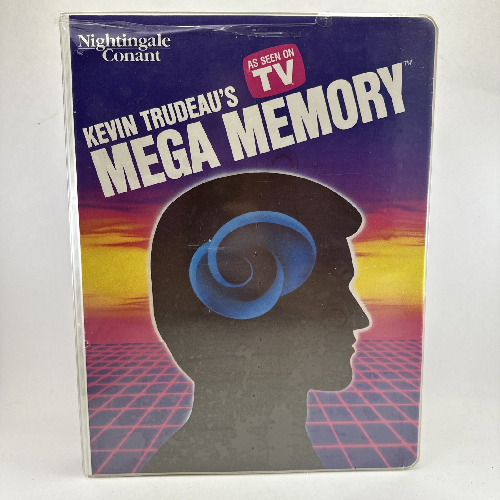 Kevin Trudeau's Mega Memory 8 Tape Set Bonus Tape & Pocket Guide Factory Sealed