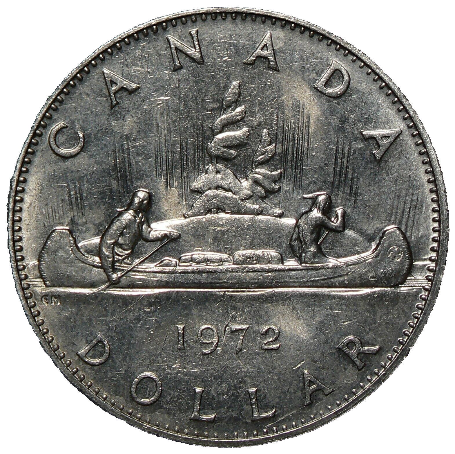 1972 Canada $1 Dollar Die Clash Variety UNC #20950