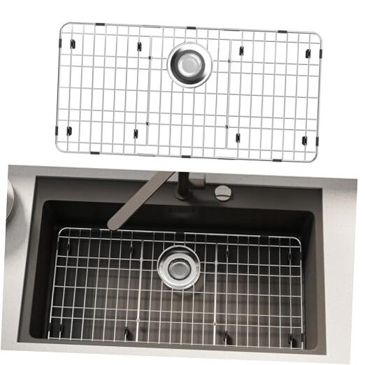 28-7/8’’ x 14-3/8’’ Stainless Steel Sink Protector, Sink Protectors for 