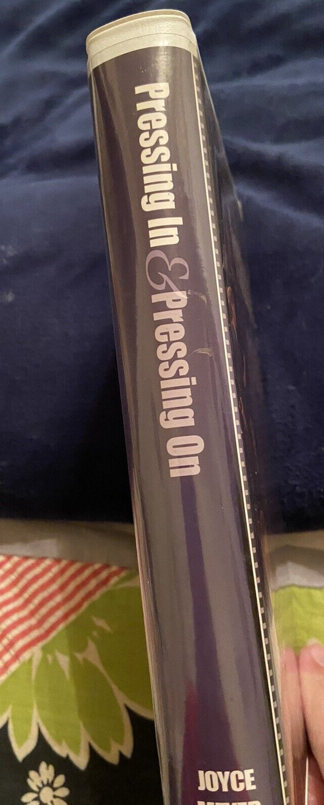 Joyce Meyer Pressing In Pressing On audiobook cassettes Teachings