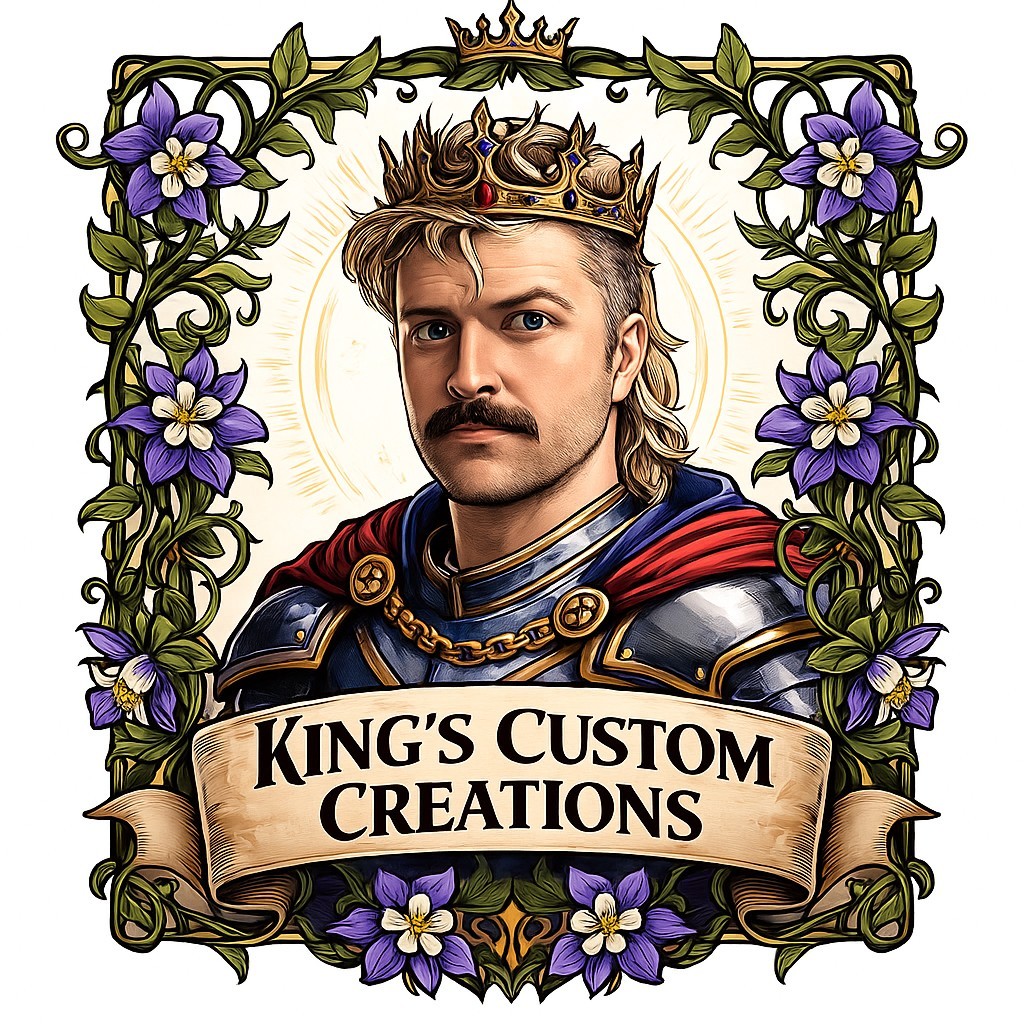 👑 King’s Custom Creations ✨️Logos • Branding • Creative Visuals Made Easy 👏