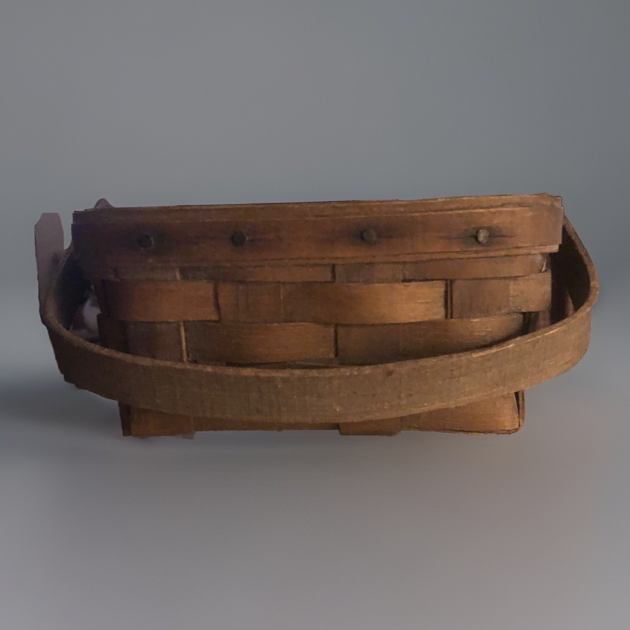 Longaberger Basket Initialed BSS & Dated 1981 Made Before They Stamped Vintage