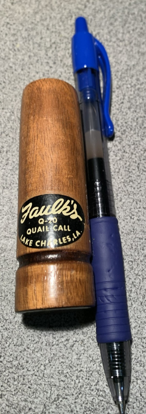 Faulk's Bob White Quail Call Q-20 BROWN Game Calls