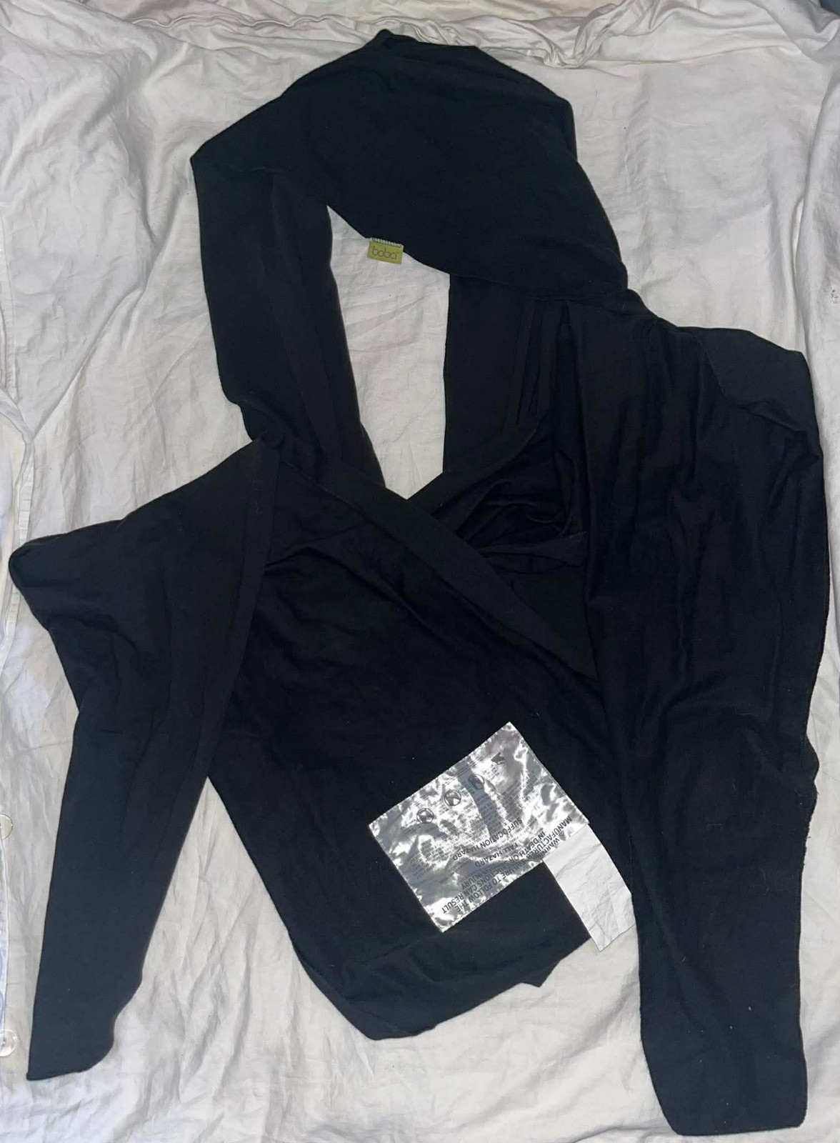 Boba Baby Wrap Carrier Sling - Black