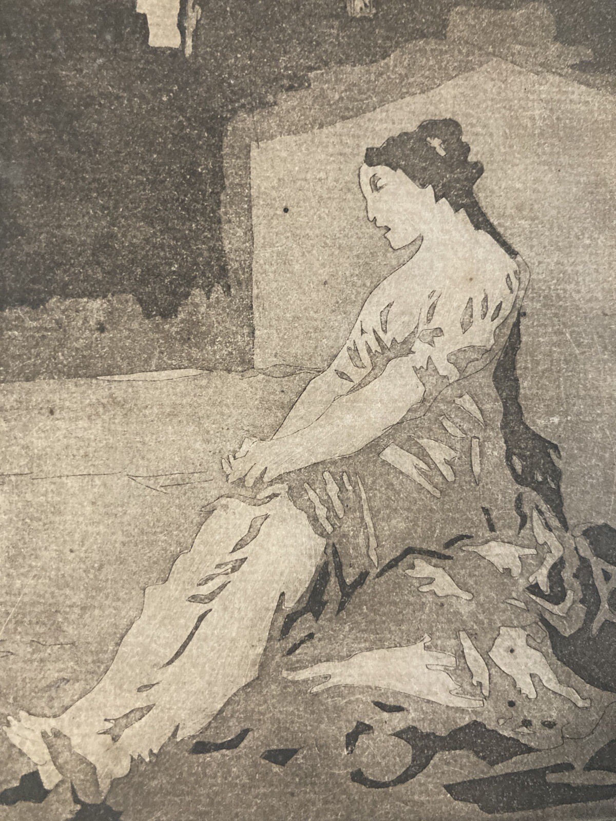 Very Pretty Engraving Francisco Goya (1746-1828) . the Whims Edition of Xixth