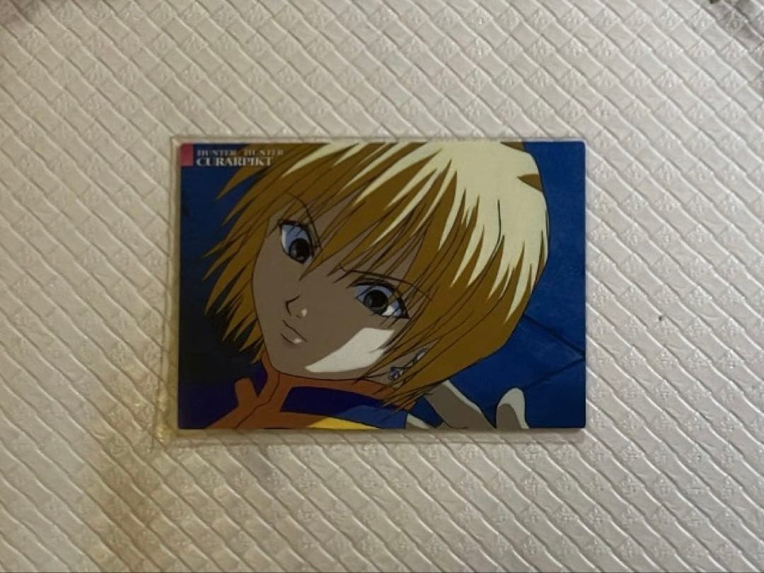 Kurapika Carddas Masters Hunter Old Anime Used Collectible