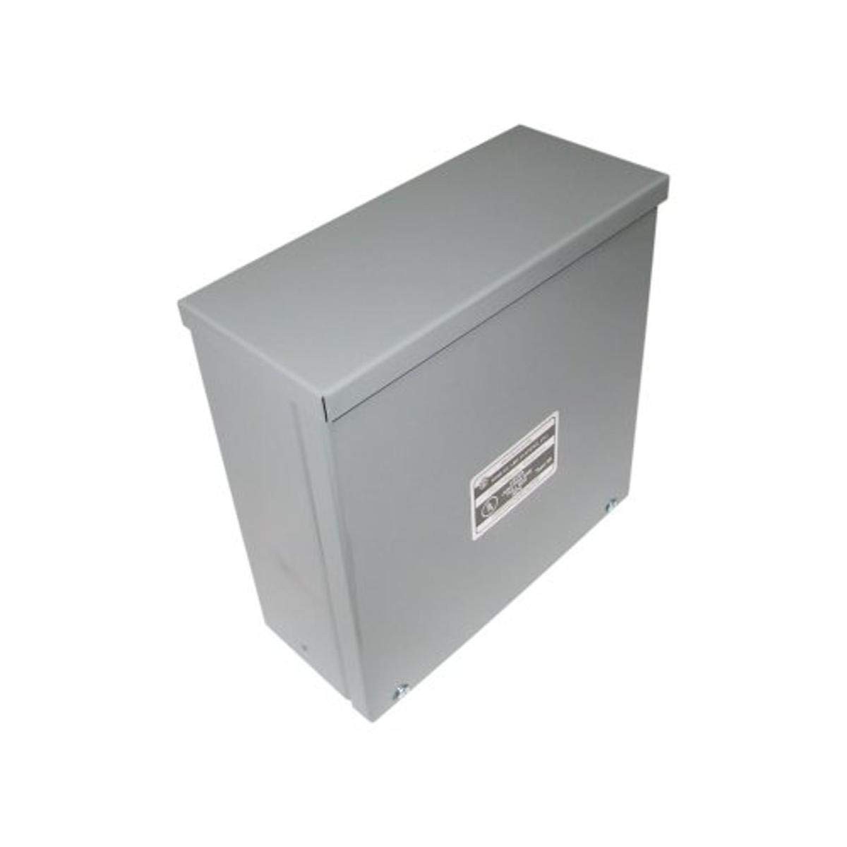 Adamax 10104RTE 10x10x4 NEMA 3R Raintite Electrical Enclosure Steel Gray