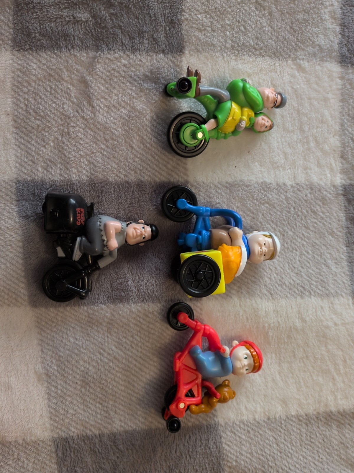 Life With Louie Jack In The Box Toy Lot Of 4.