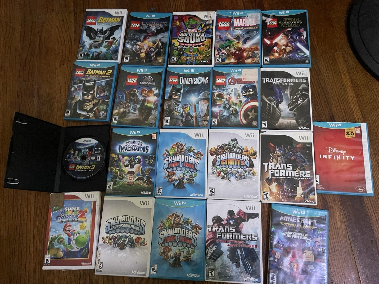 LEGO Activision Nintendo Disney Game Lot Batman Marvel Skylanders Mario