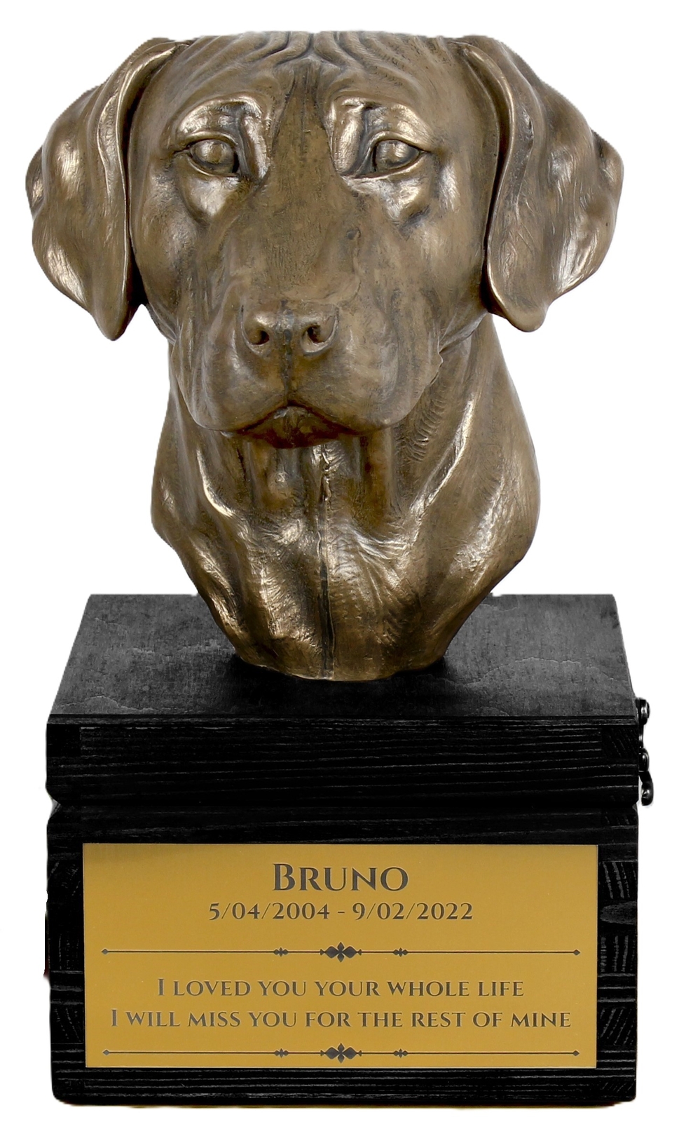 Rhodesian Ridgeback Black Letters On The Box Art-Dog