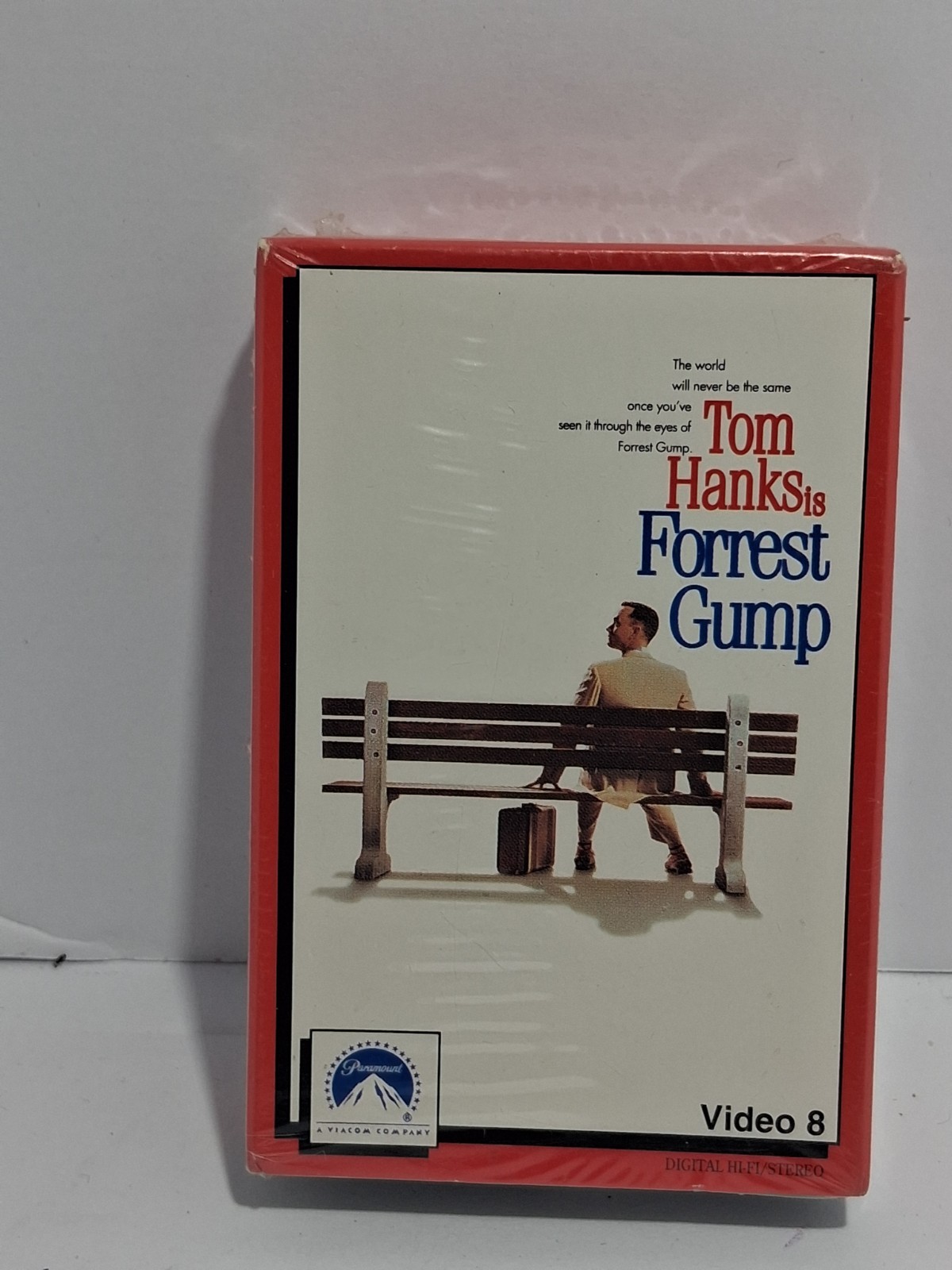 Super Rare Vintage Still Sealed With Foil Forest Gump Video 8 8mm 1994 Movie
