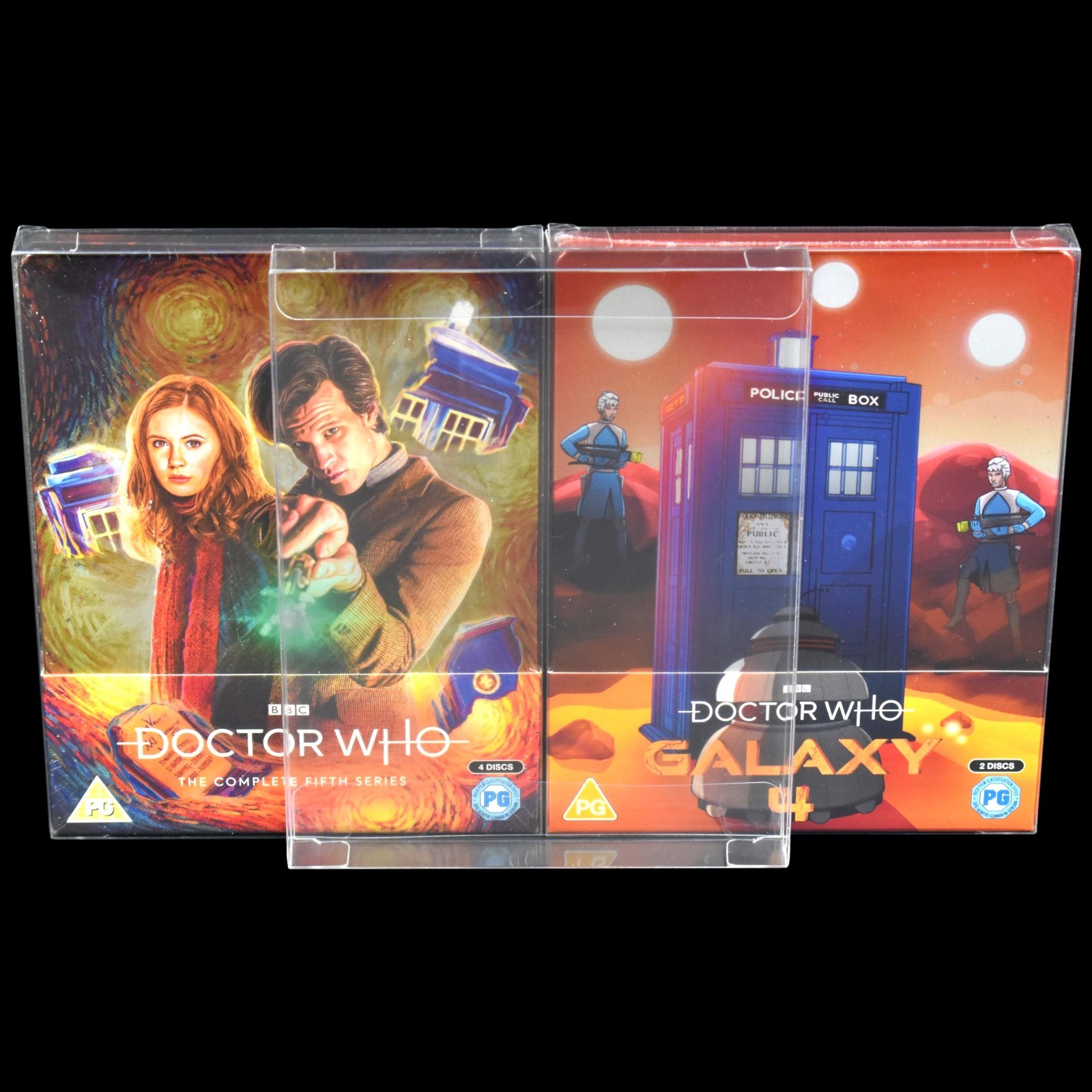 DW6 Blu-ray Protectors / cases For Doctor Who Steelbooks (Pack of 10)