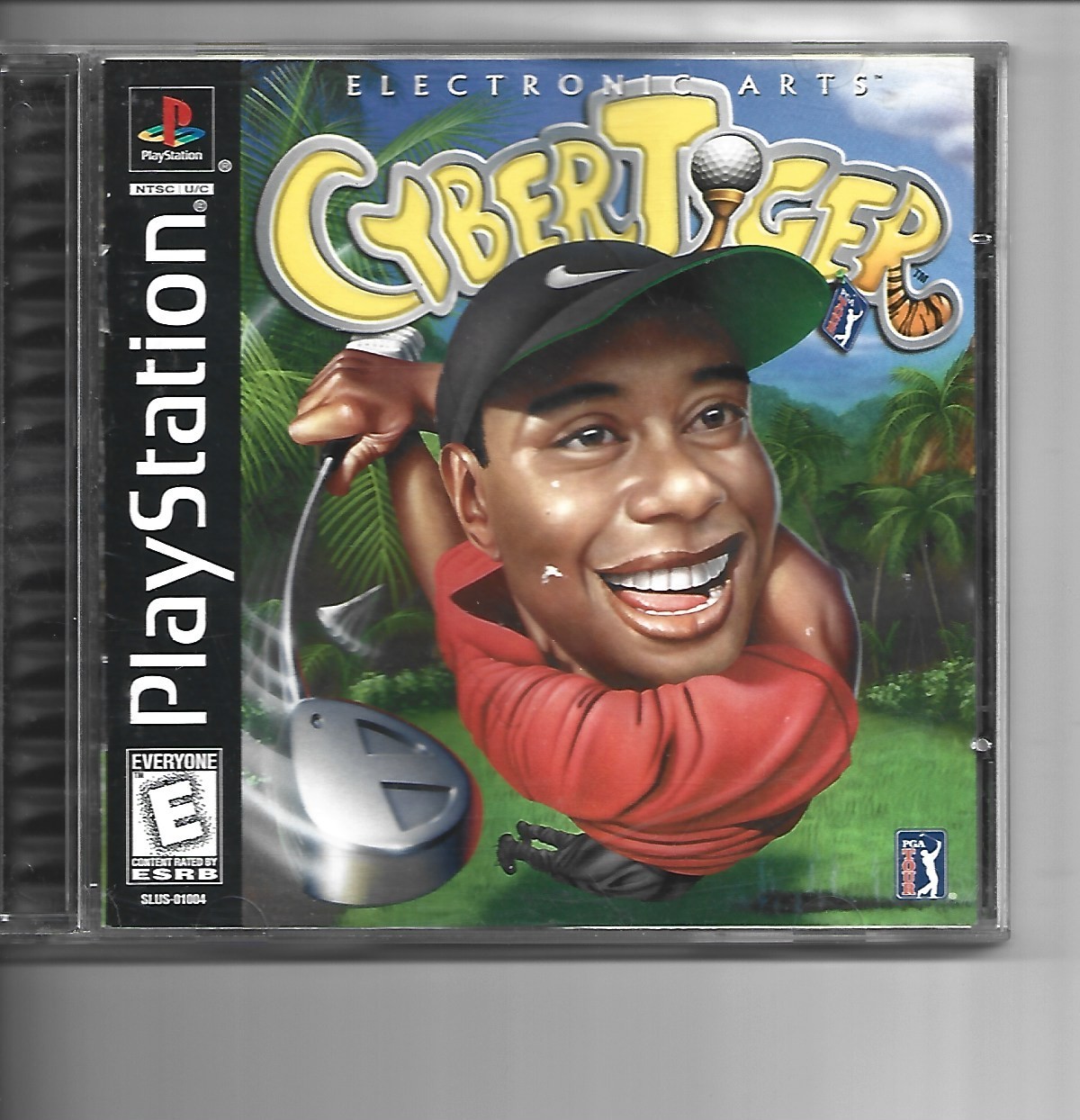 CYBERTIGER  PS PLAYSTATION COMPLETE=DISC+CASE+BOOKLET