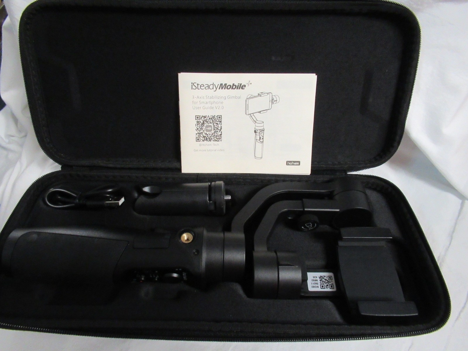 Hohem iSteady Mobile+ Plus 3-Axis Handheld Stabilizing Gimbal Smartphone NICE!