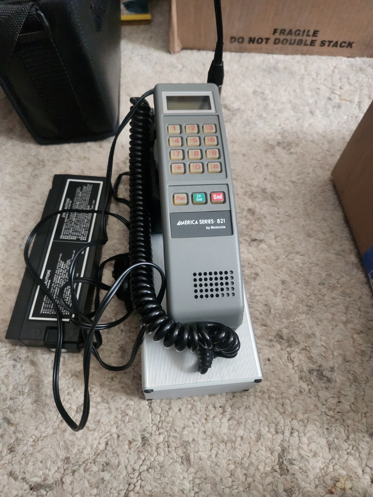 Vintage Motorola Mobile Phone America Series 821