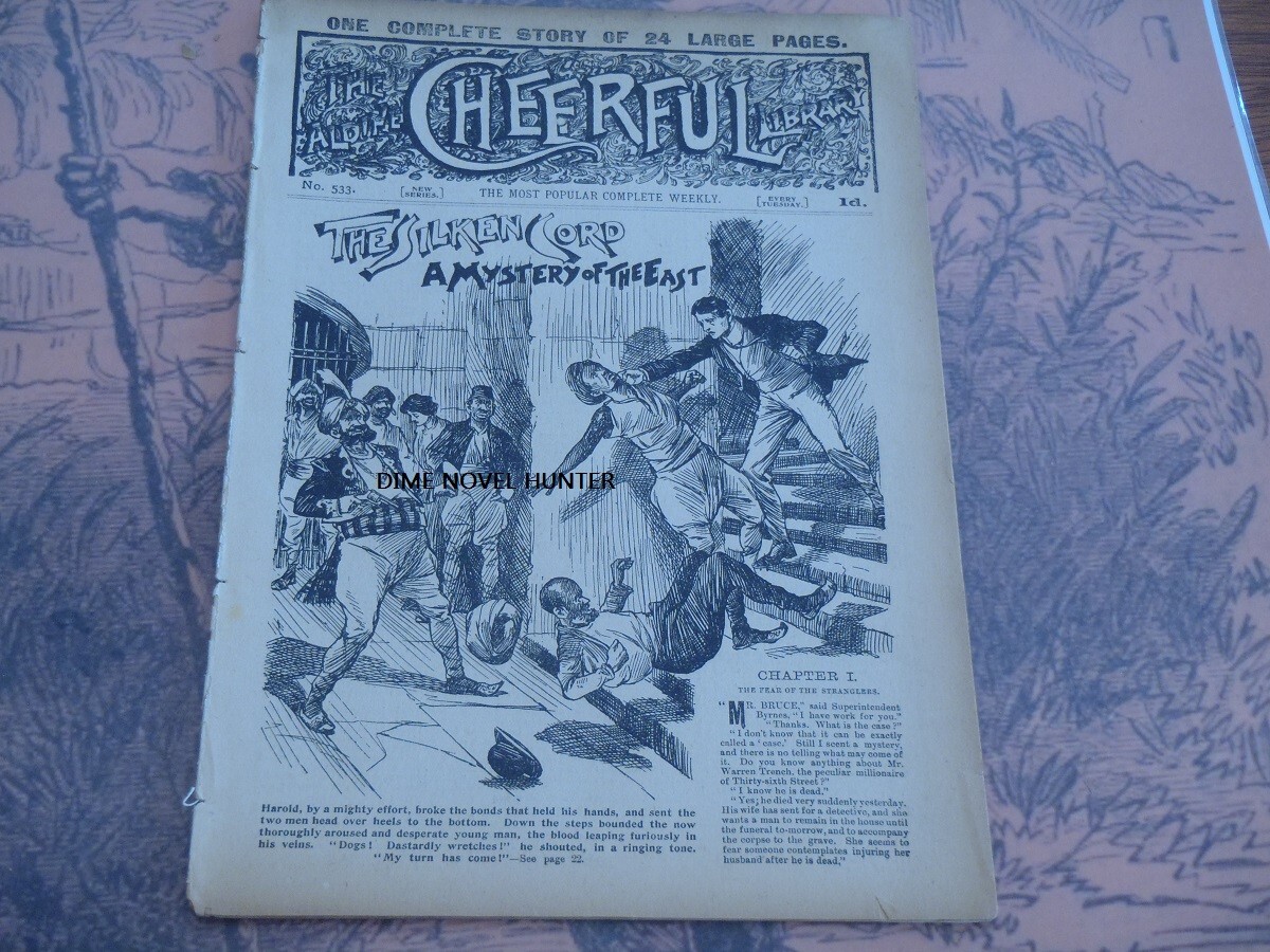ALDINE CHEERFUL LIBRARY #533  GBR PENNY DREADFUL DIME NOVEL