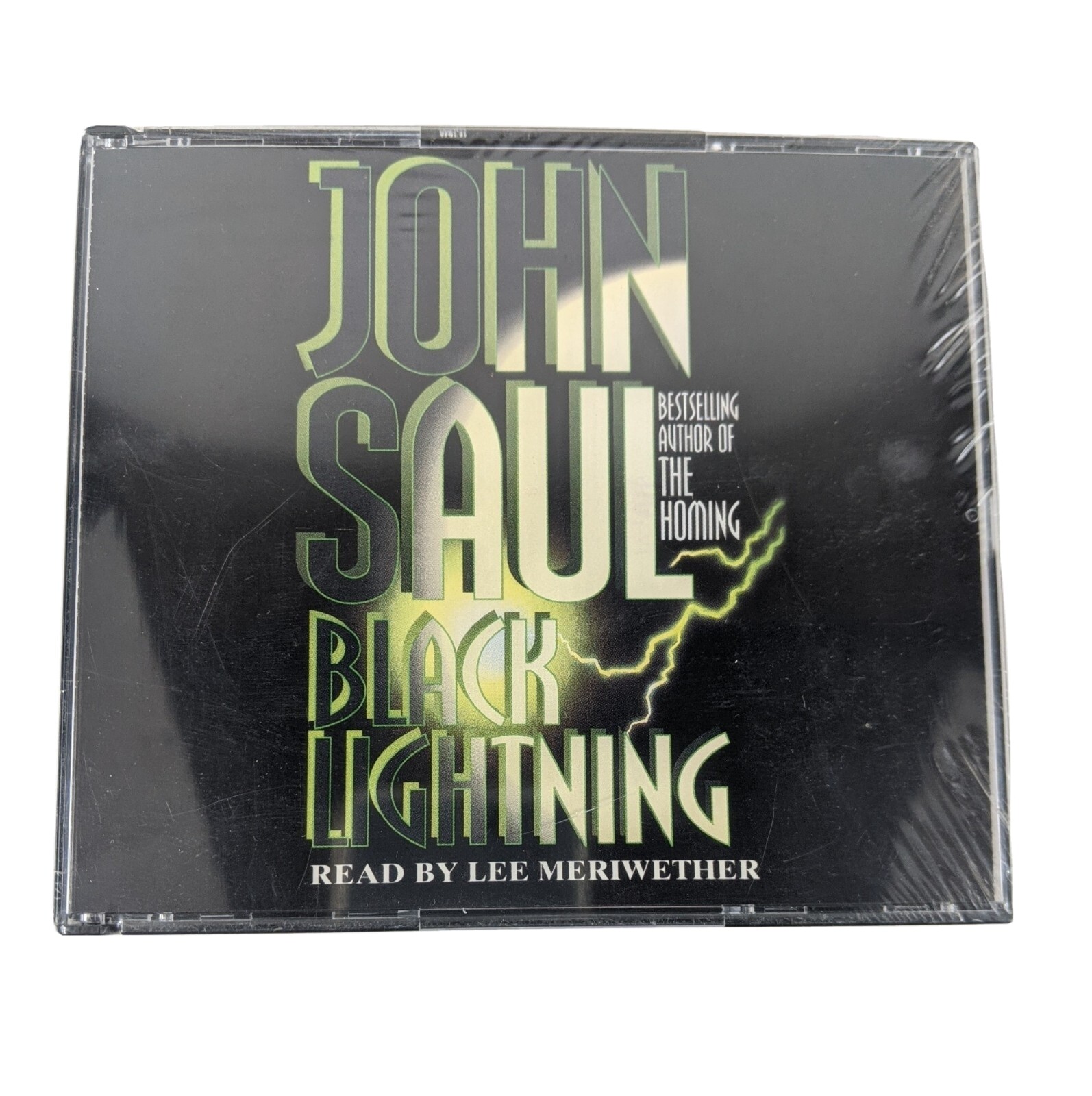 Black Lightning Abridged Audiobook by John Saul Compact Disc CD