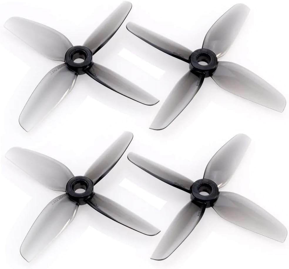 8pcs 2.9X2.9X4 2929 2.9 Inch 4 Blade Propeller Set 4X CW 4X CCW Poly