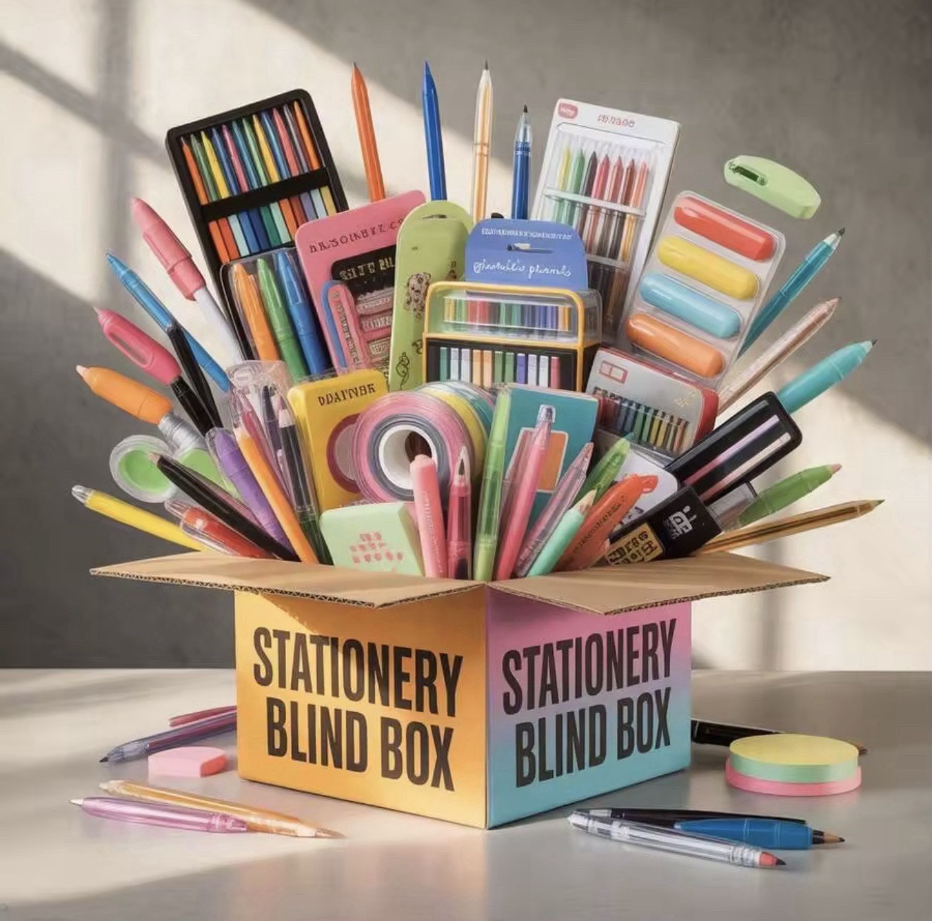Mystery Box Colorful Stationery Blind Box: A Delightful Assortment