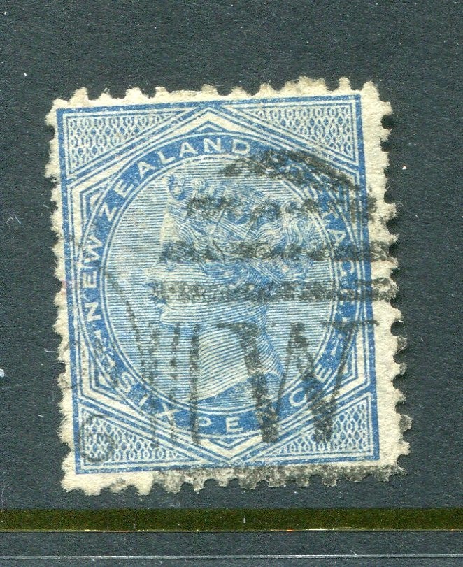 New Zealand #55 Victoria 6 P. [Used]
