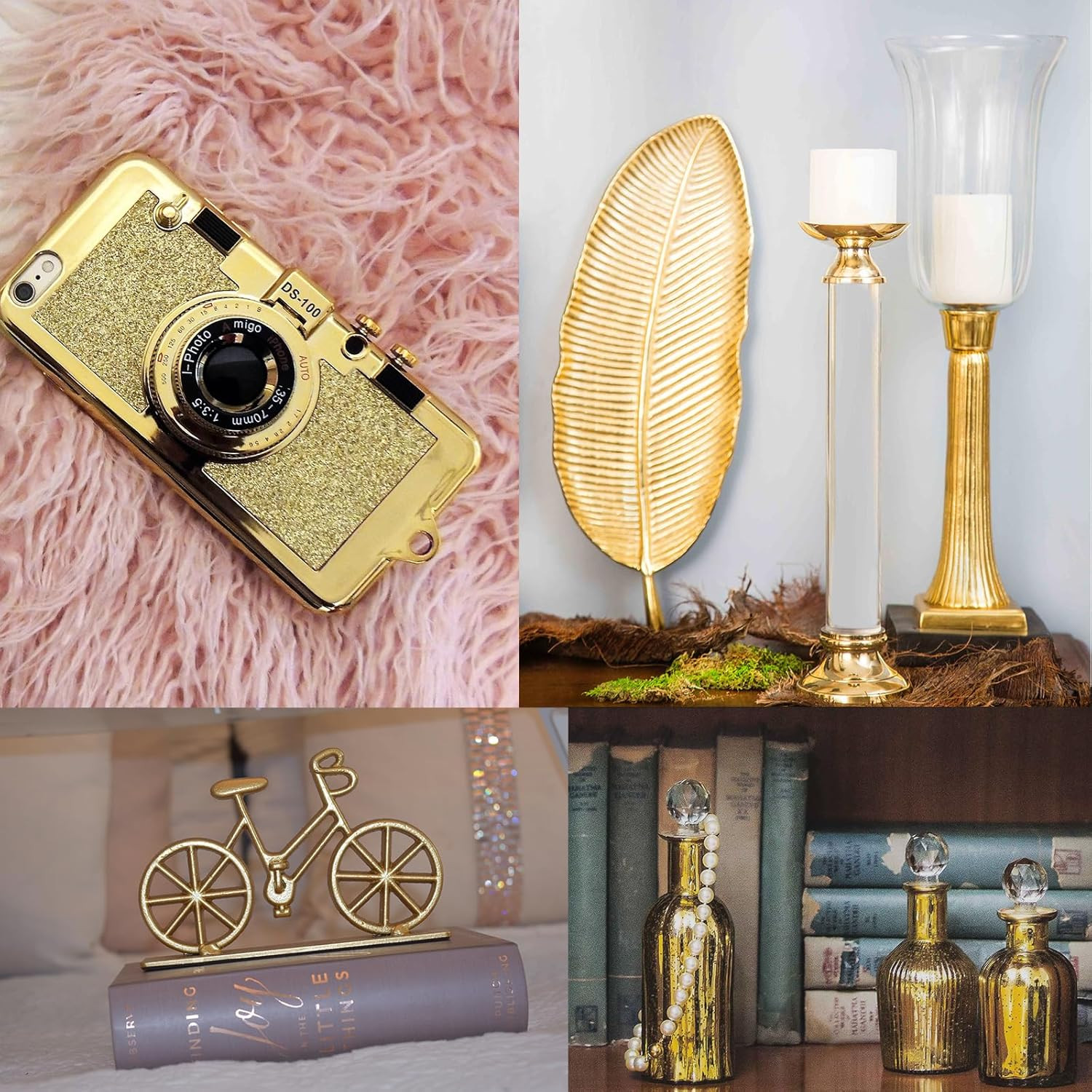 Gold Leaf Gilding Adhesive Set, 100ml Water Based Glue and 100ml Varnish, Gol...