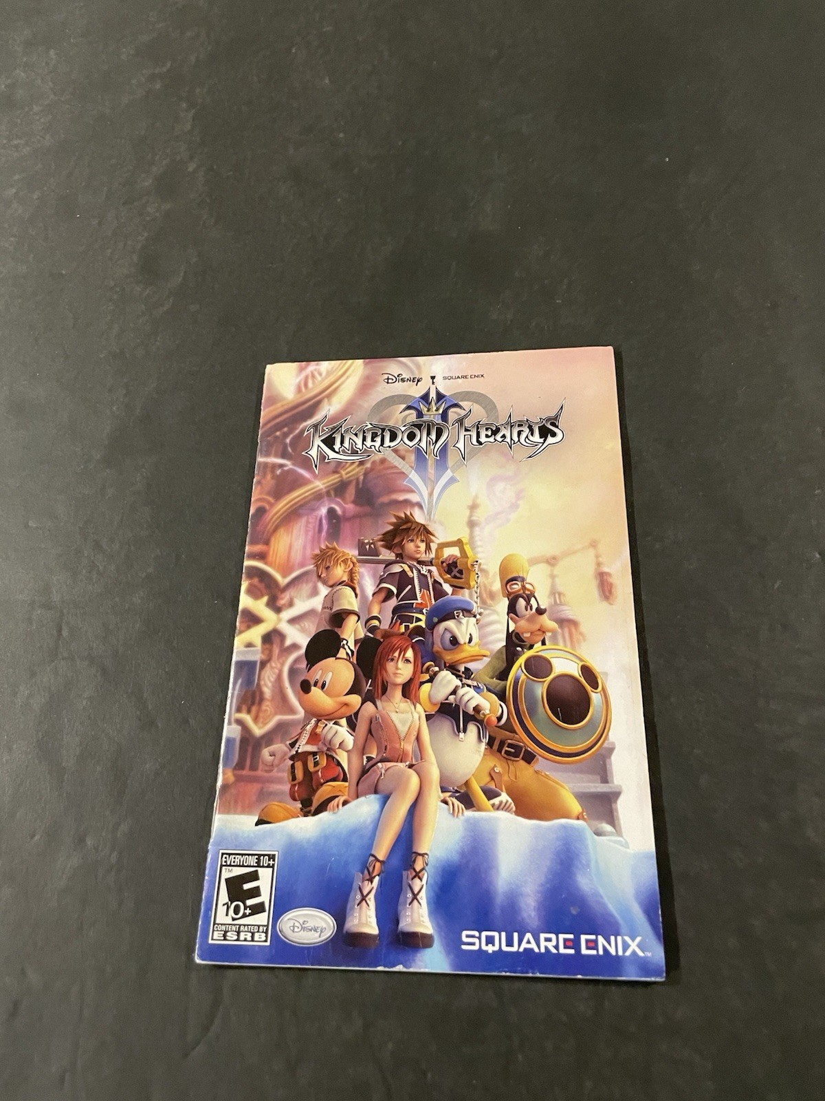 kingdom hearts ps2 manual only