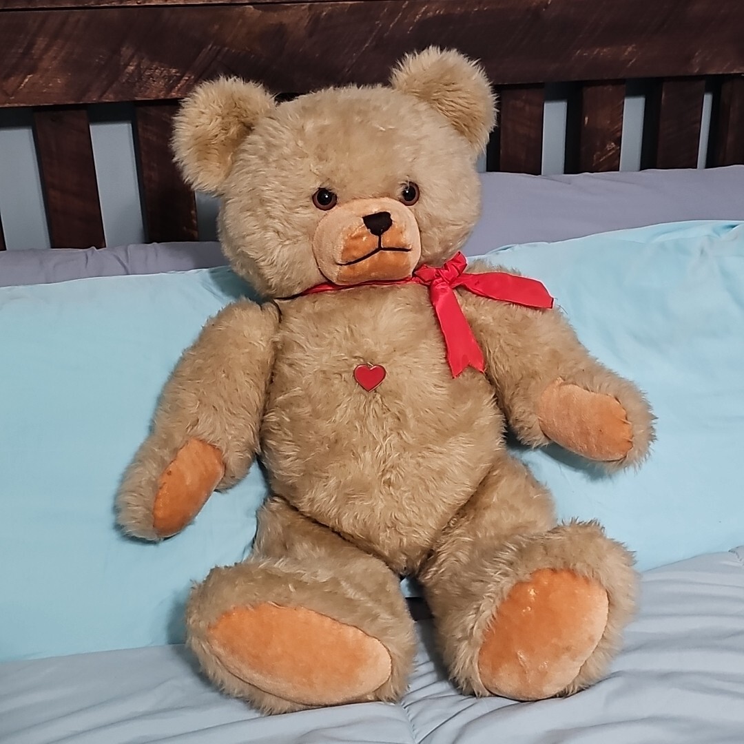 Vintage Tiere mit Herz  30" Jointed Growler Teddy Bear Handmade in Austria