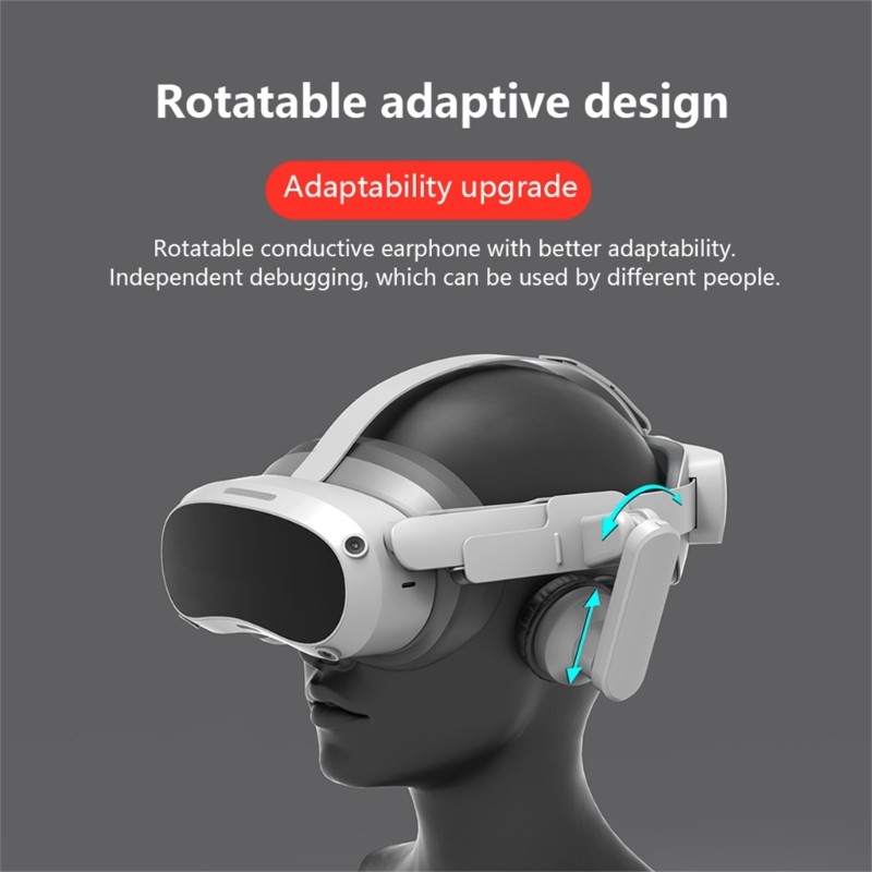 Comfortable Ear Muffs for Pico4 VR Headset Glasses Enhanced VR Experience Cover