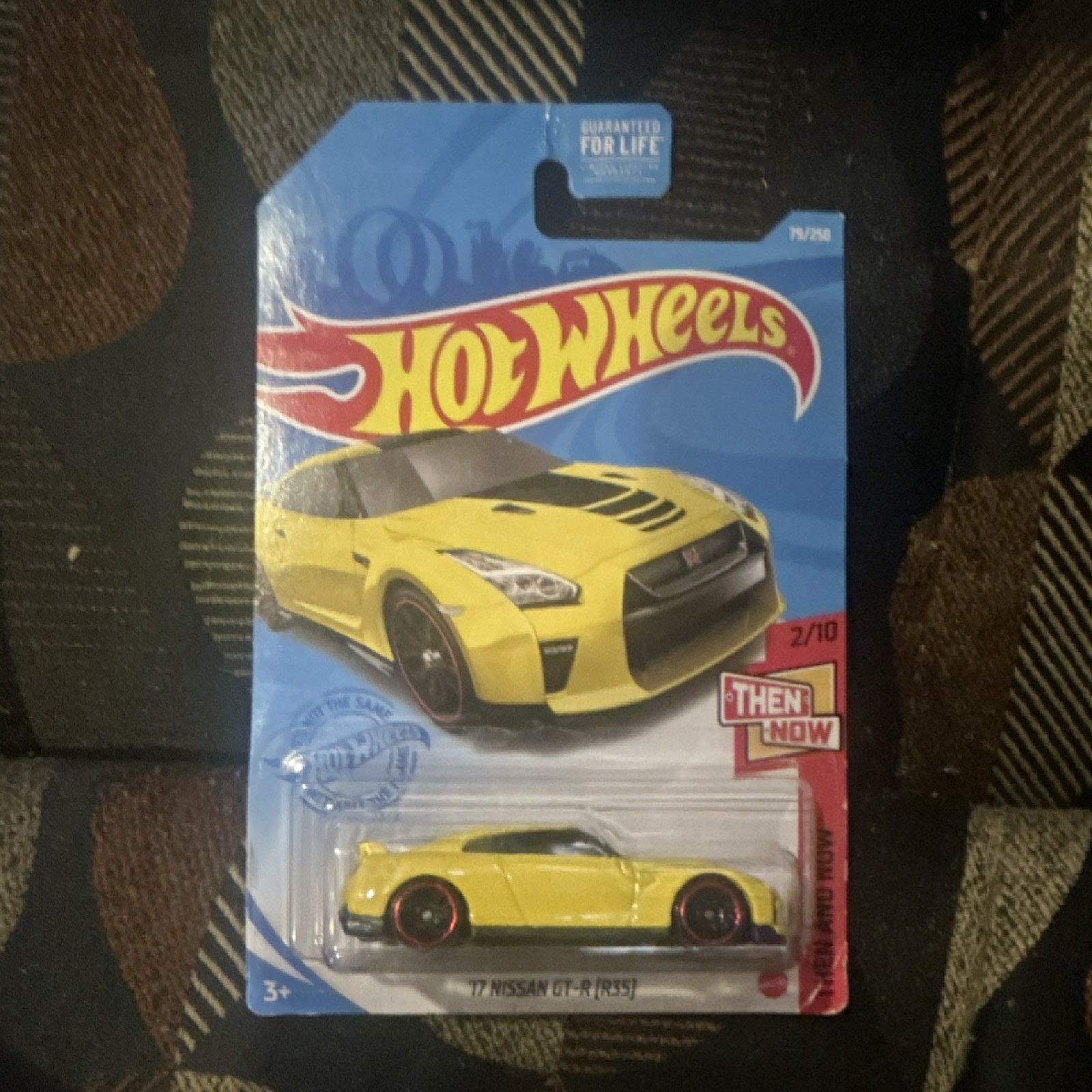 Hot Wheels Nissan GT-R (R35) Then and Now Yellow 1:64 Diecast Car 2021