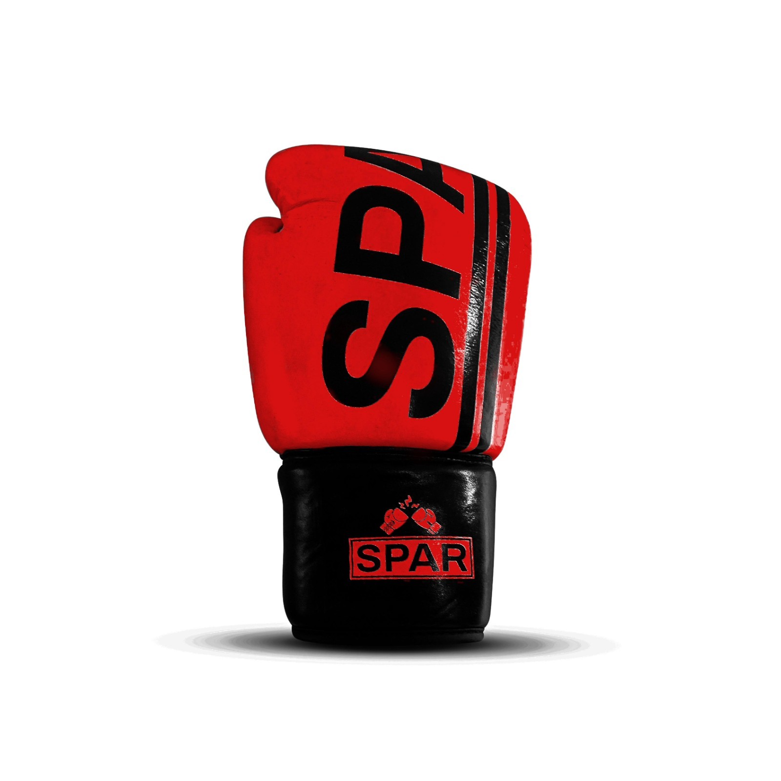 SPAR Boxing v2 Bag Gloves | Red | 10oz | Laces | Italian Leather