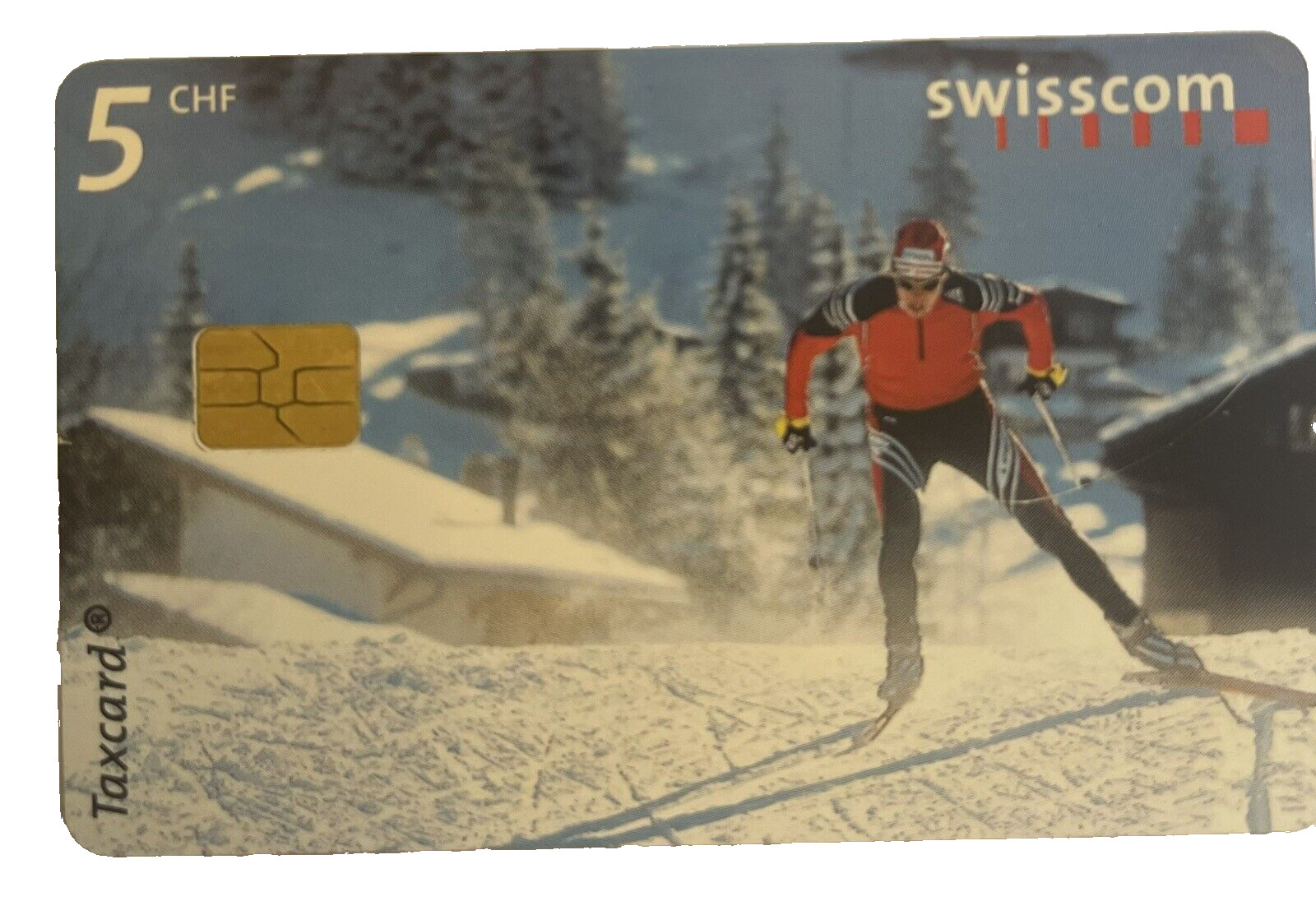 Taxcard 5 CHF. Swisscom Collectable Swiss Phone Card, Nordic Experience, 2004