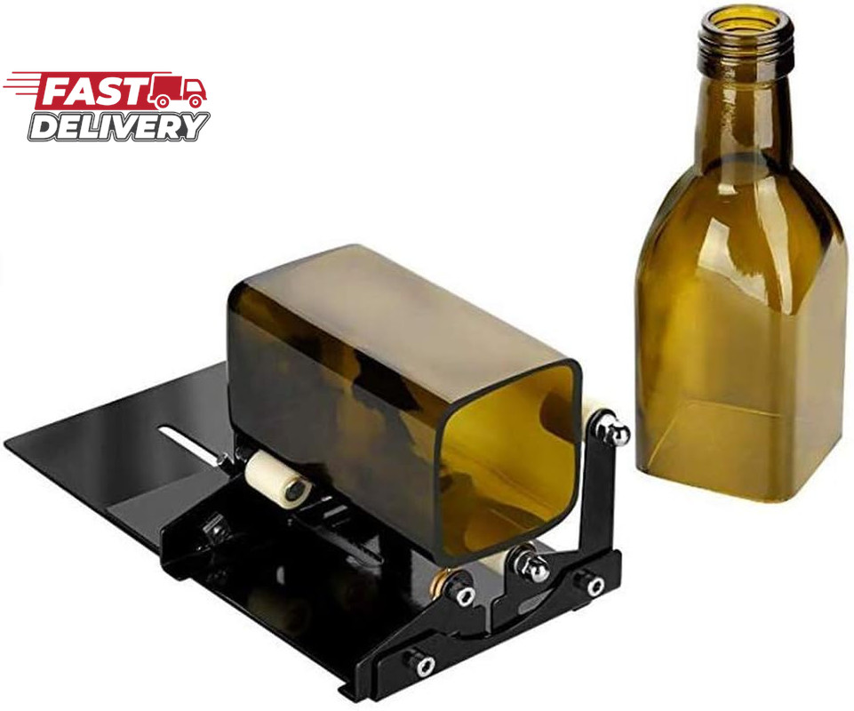 Meiyya Glass Bottle Cutter Kit, Glass Cutter for Bottles Wine Bottle Cutter,Cutt
