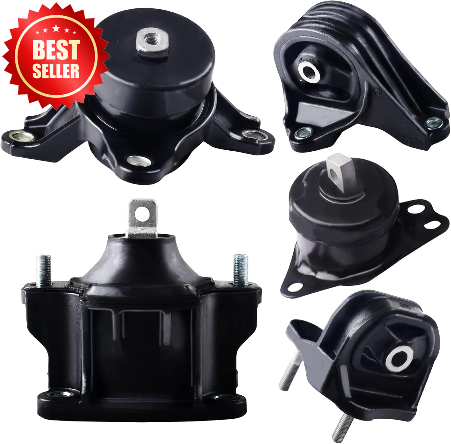 5Pcs Engine Motor Mount Set For Accord L4 2.4L 2013-2017 Auto Trans US