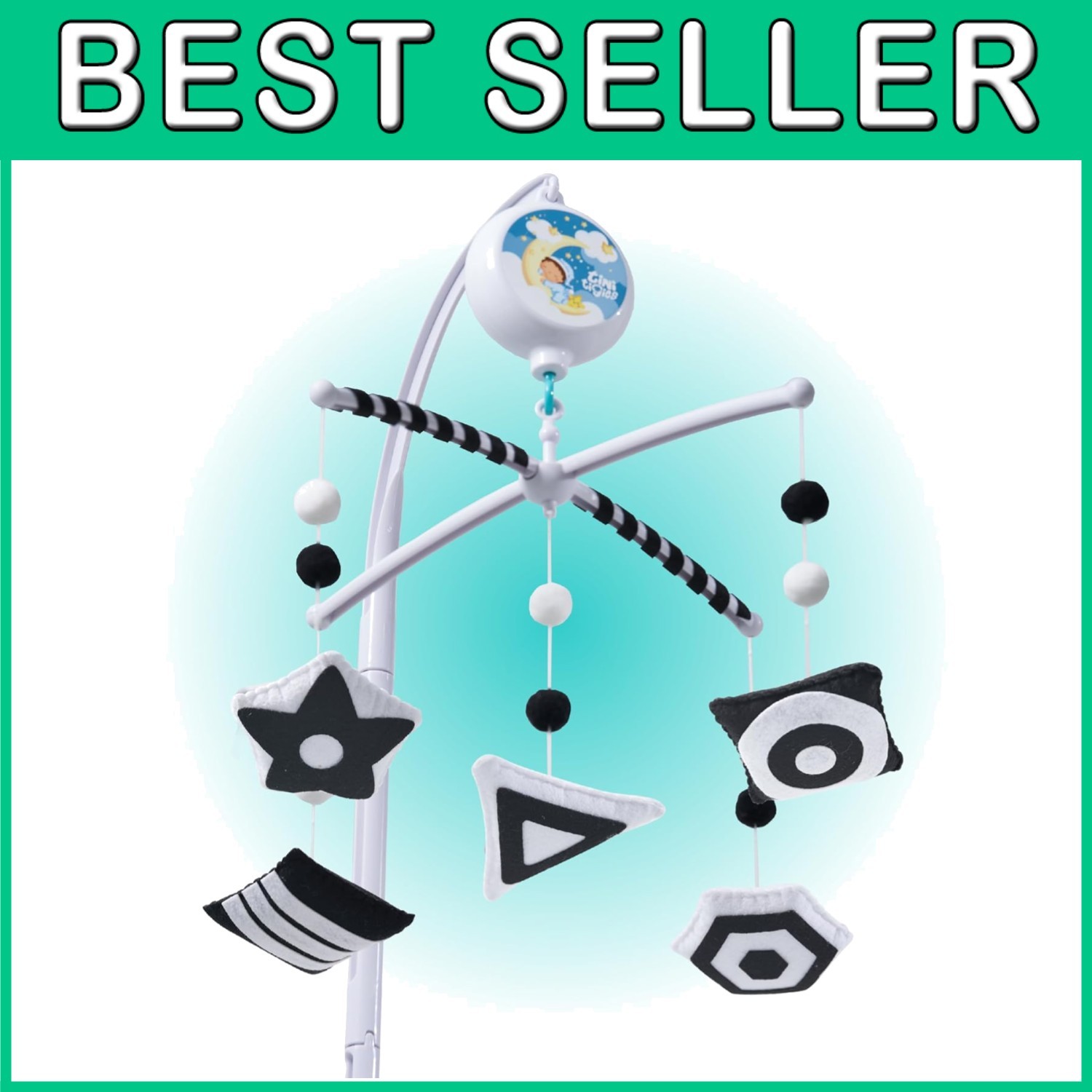 Montessori-Inspired Baby Mobile for Visual Development