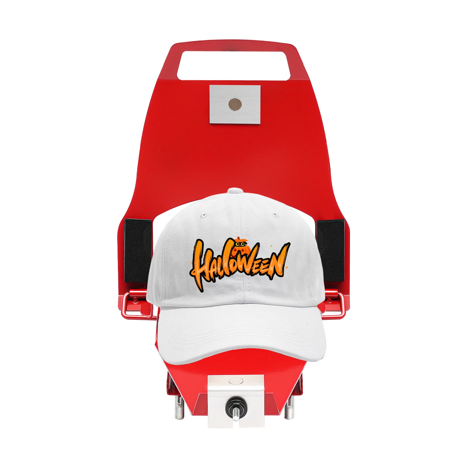 6x3.375" Hat Champ W/ Std Platen Manual Multi Color Screen Printing Pallet Print