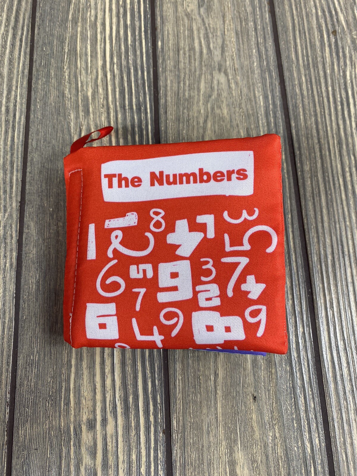 The Numbers Baby Soft Crinkle Book Toy Toddler