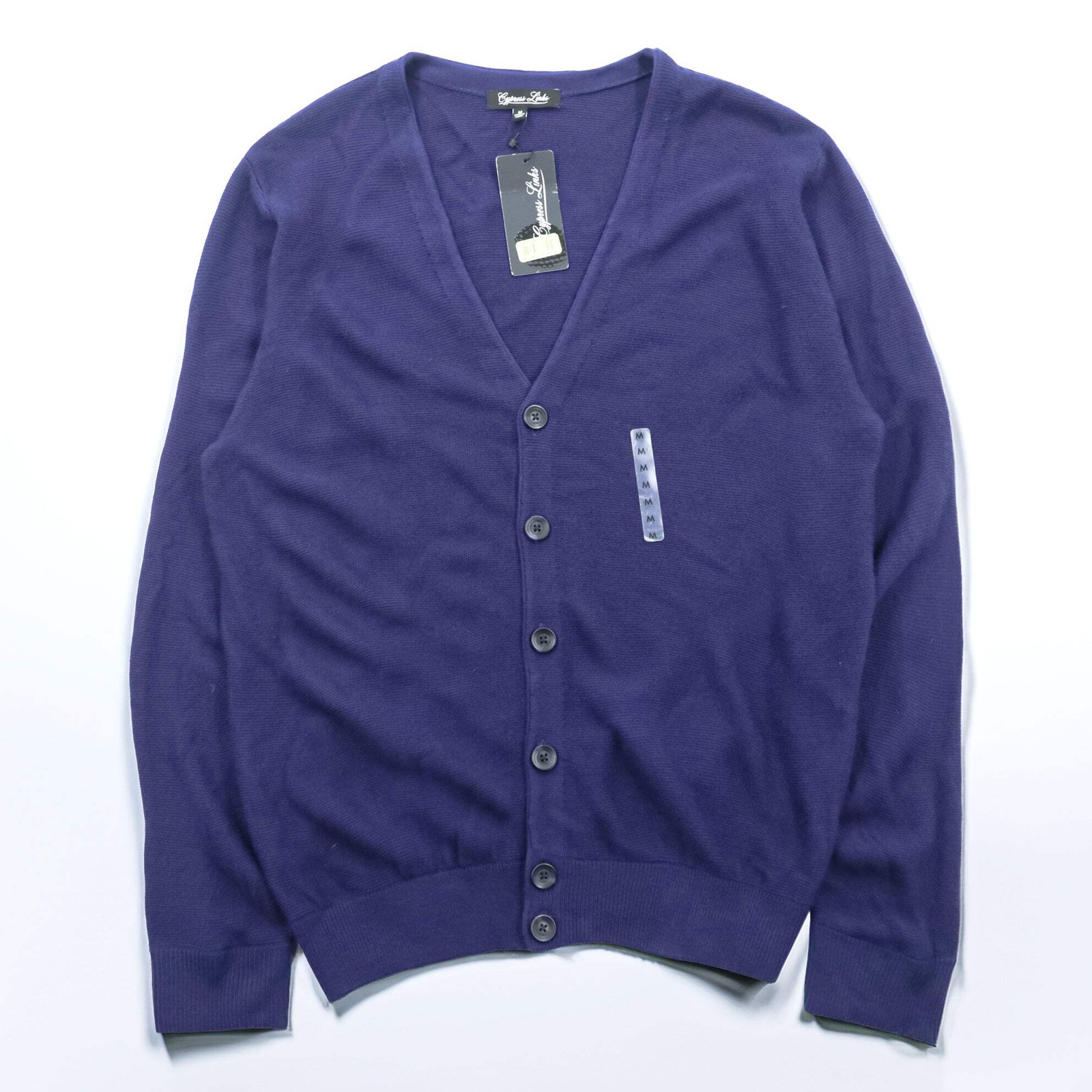 VINTAGE Knit Cardigan M Cypress Links Unused