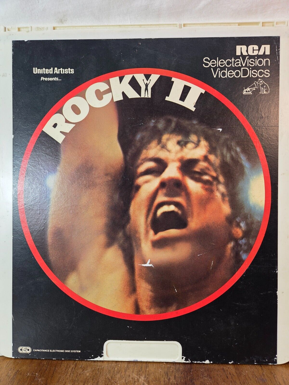 Vintage Rocky II RCA SelectaVision CED VideoDisc Sylvester Stallone