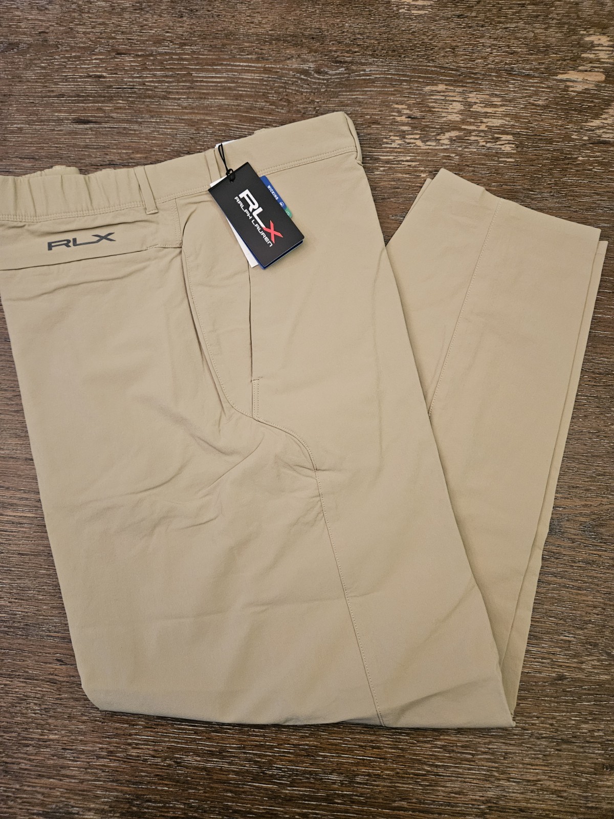 RLX Golf Core Men's Khaki Paants, Tailored Fit, 40 X 30, NWT