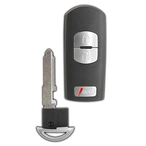 Remote Key Fob 3btn Smart for Mazda 3 CX3 CX5 Speed3 (WAZSKE13D02, 662F 
